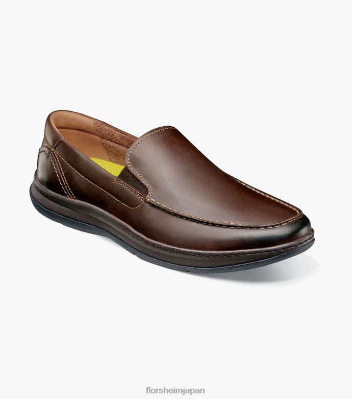 シゲ丸 FLORSHEIM フロウシェイム カーキグレー バンプシューズ 50s CORDOVAN【FLORSHEIM】The VIKING S-1358 PLAIN TOE